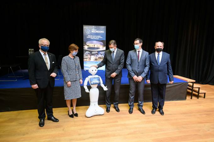 Drugi dan uradnega obiska predsednika Republike Latvije v Sloveniji v znamenju mladih, znanosti in razprave o prihodnosti Evrope